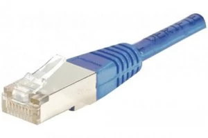Image of 10m RJ45 Cat6 FUTP Blue Patch Cable