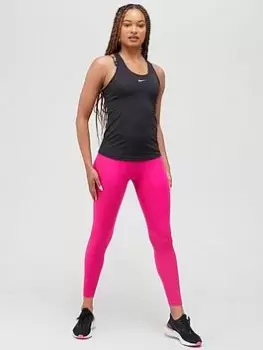 Image of Nike The One Dri-FIT Slim Tank Top - Black Size XS Women