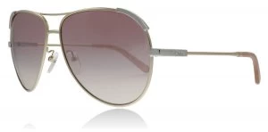 Image of Chloe Eria Sunglasses Light Gold / Peach 709 60mm