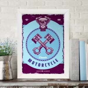 Image of BC109087140885 Multicolor Decorative Framed MDF Painting