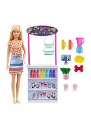 Image of Barbie Smoothie Bar Playset