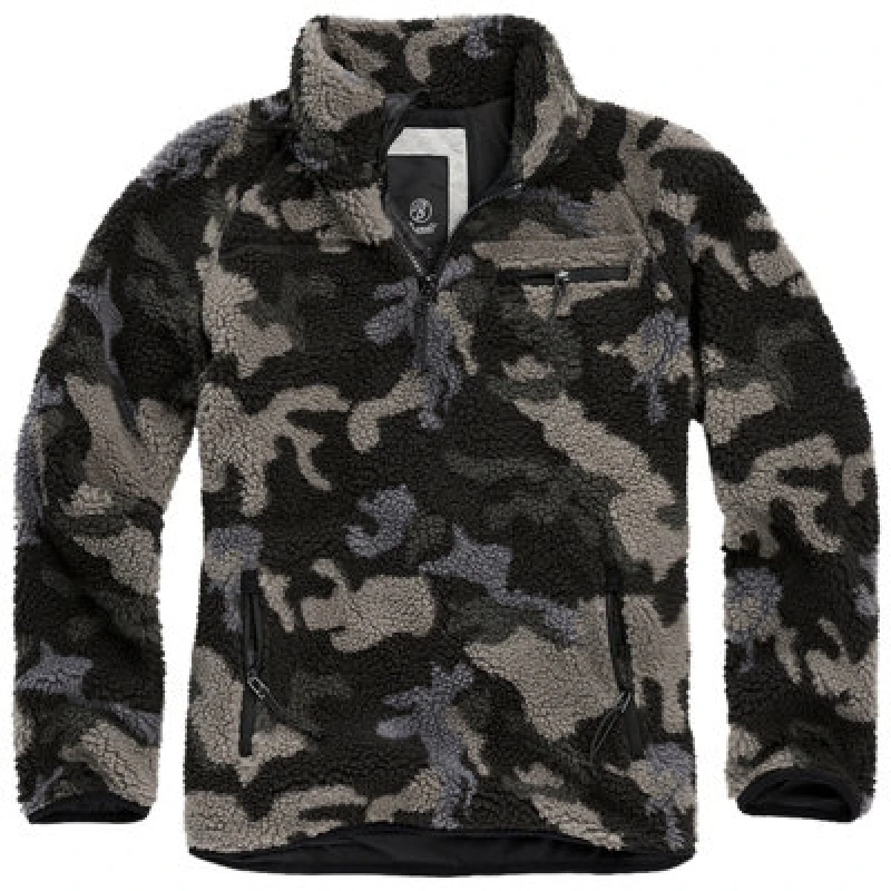 Image of Brandit Fleece Sweatshirt Sweatshirt dark camo S Men