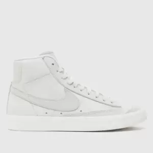 Image of Nike Grey Blazer Mid 77 Lx Trainers