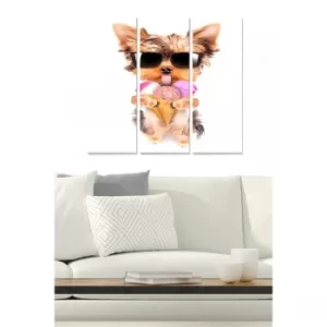 Image of MDF167892161 Multicolor Decorative MDF Painting (3 Pieces)