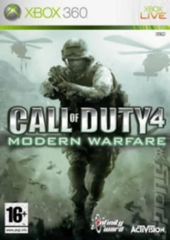Image of Call of Duty 4 Modern Warfare Xbox 360 Game