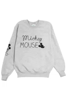 Image of Mickey Mouse Sleeved Boyfriend Sweatshirt