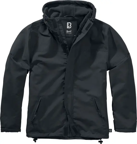 Image of Brandit Windbreaker Zip Windbreaker Black S Men