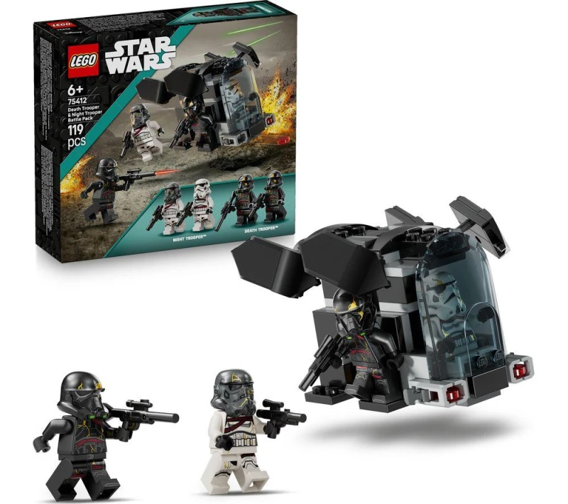 Image of LEGO Star Wars 75412 Death Trooper & Night Trooper Battle Pack Set 5702017817620