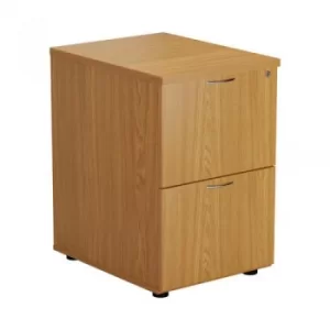 Image of First Two Drawer Filing Cabinet Nova Oak TES2FCNO