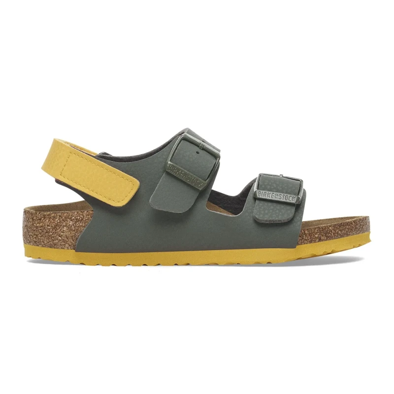 Image of Birkenstock Sandals Birkenstock Milano AS Birko-Flor Gris Unisex 39 Etroit