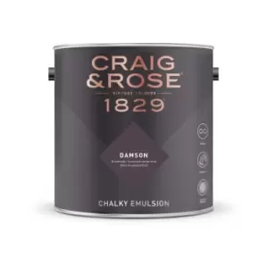 Image of Craig & Rose Chalky Emulsion Damson - 5L