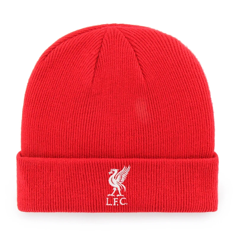 Image of Team Liverpool Beanie Adults - Red Red Mens