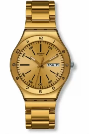 Image of Mens Swatch Yellow Medal Watch YGG706G