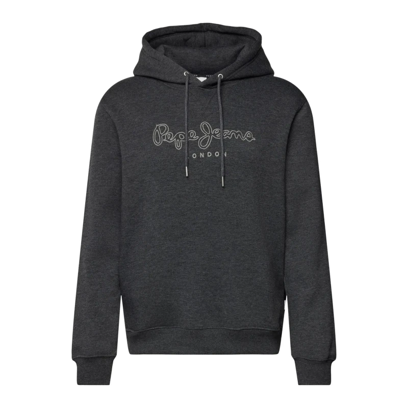 Image of Pepe Jeans Hooded sweatshirt Pepe Jeans New Nouvel Gris Unisex M