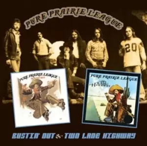 Image of Bustin Out/Two Lane Highway by Pure Prairie League CD Album