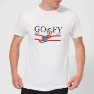 Image of Disney Goofy By Nature Mens T-Shirt - White