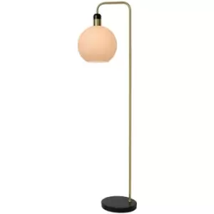 Image of Lucide JULIUS - Floor Lamp - 1xE27 - Opal