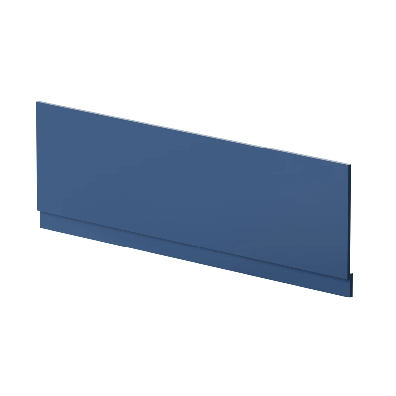 Image of Balterley Straight Reversible Bath Front Panel & Plinth - 1700mm - Satin Blue Blue unisex