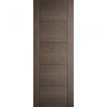 Image of LPD Vancouver Fully Finished Chocolate Grey Internal Flush Door - 1981mm x 838mm (78 inch x 33 inch)