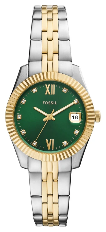 Image of Fossil ES5388 Scarlette Mini Two Tone Bracelet Watch - W10385