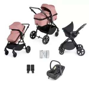 Image of Ickle Bubba Comet 3-In-1 Travel System With Astral Car Seat - Dusky Pink