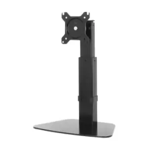 Image of Manhattan TV & Monitor Mount (Gas Spring) Desk Tilt/Swivel/Rotation/Height 1 screen Screen Sizes: 10-27" Black Stand Assembly VESA 75x75 to 100x100mm