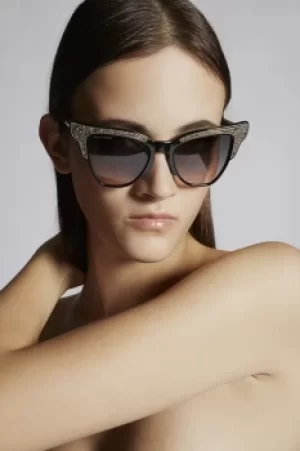 Image of DSQUARED2 Women Sunglasses Black Size OneSize Acetate