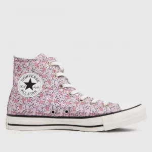 Image of Converse Pink All Star Hi Trainers