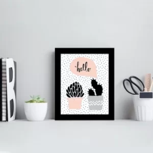 Image of SCT-024 Multicolor Decorative Framed MDF Painting