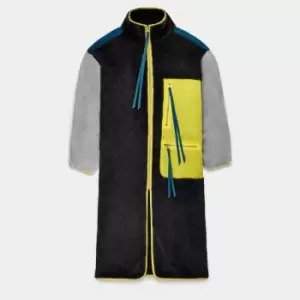 Image of Ugg Marlene Patchwork Fleece Jacket - M