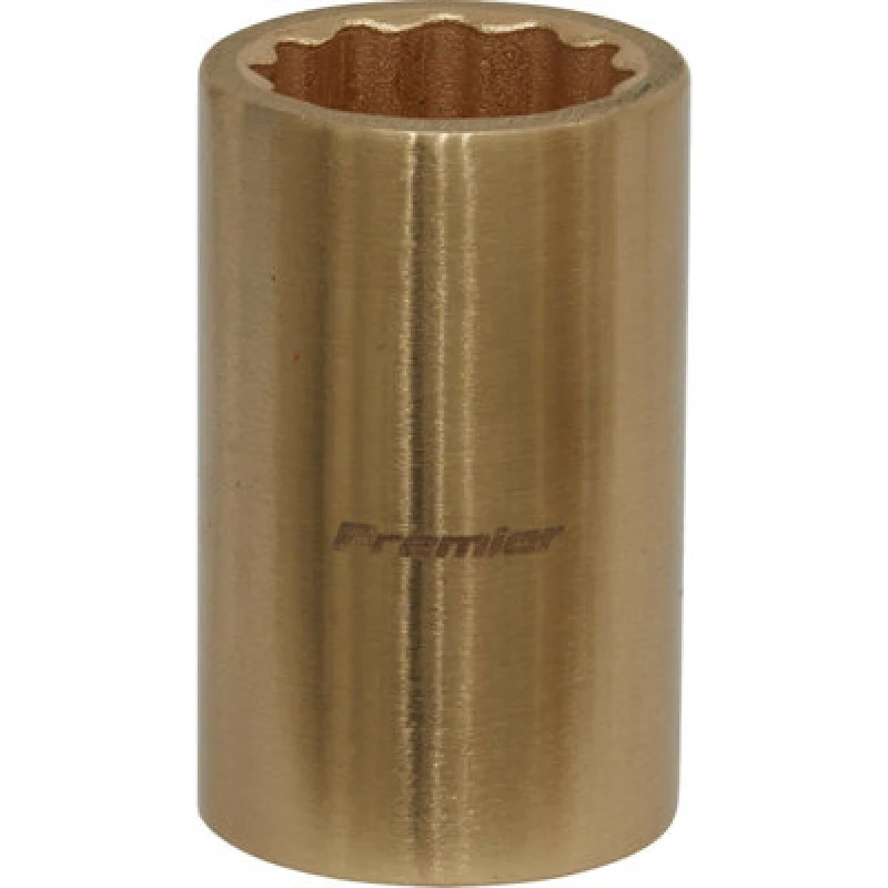 Image of Loops 17mm Non-Sparking WallDrive Socket - 1/2" Square Drive - Beryllium Copper Copper
