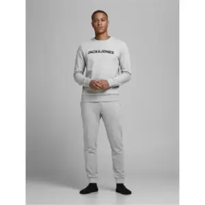 Image of JACK & JONES Joggers And Sweatshirt Loungewear Men Grey
