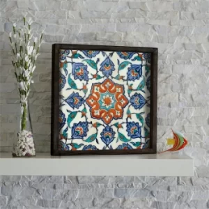 Image of KZM550 Multicolor Decorative Framed MDF Painting