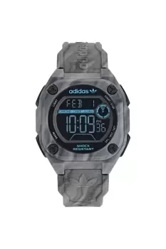 Image of City Tech Two Grfx Plastic/resin Fashion Digital Watch - Aost23574