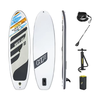 Image of Bestway - 10ft Hydro-Force White Cap Inflatable Paddle Board SUP Set