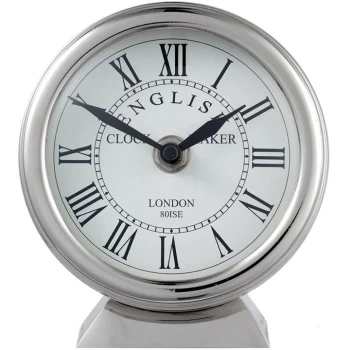 Image of Hotel Collection Mini table clock - Silver