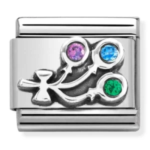 Image of Nomination CLASSIC Balloons Crystal Charm 330323/05
