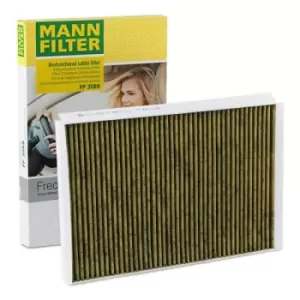 Image of MANN-FILTER Pollen filter VW,MERCEDES-BENZ FP 3569 68012876AA,K68012876AA,9068300218 9068300318,A9068300218,A9068300318