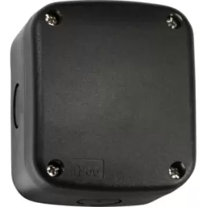 Image of MLA Knightsbridge IP66 Outdoor Small Enclosure Black - JB007BK