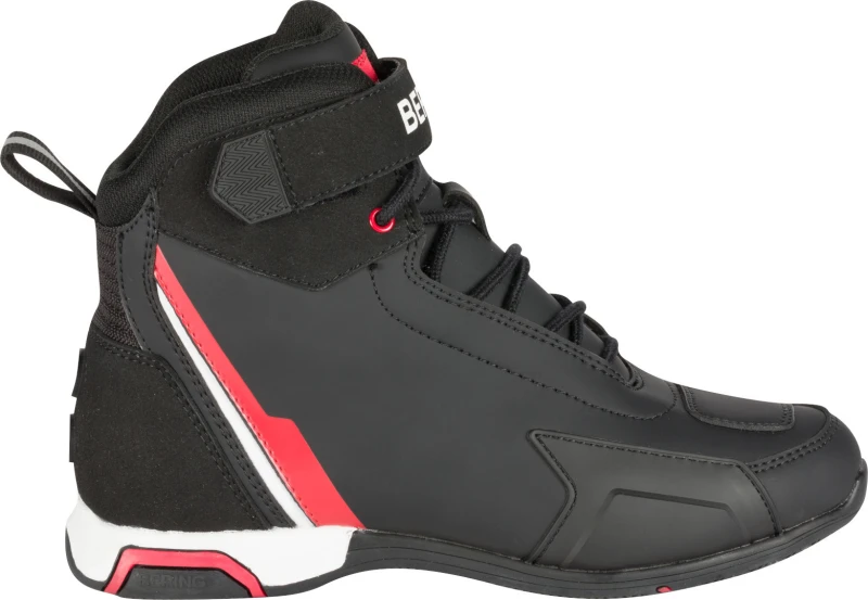 Image of Bering Jag Sneakers Black White Red Size 43