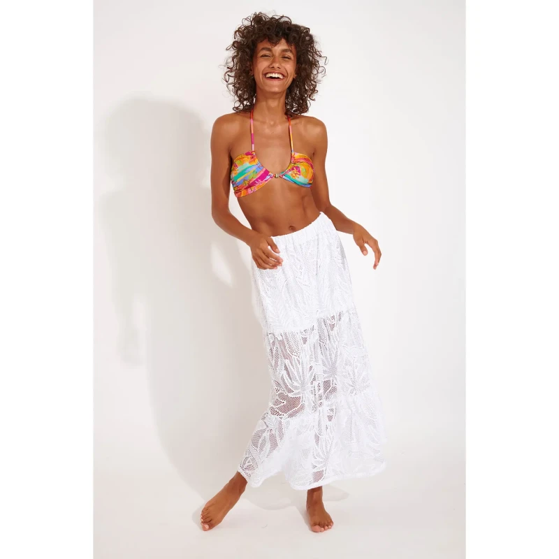 Image of banana moon Beach skirt woman Banana Moon Enara Cocobeach Blanc Female M