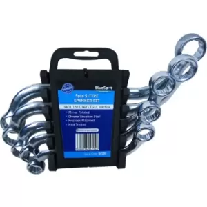 Image of 5 Piece Chrome Vanadium Metric S Type Spanner Set (10-19MM)