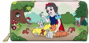 Image of Snow White and the Seven Dwarfs Loungefly - Characters Wallet multicolour