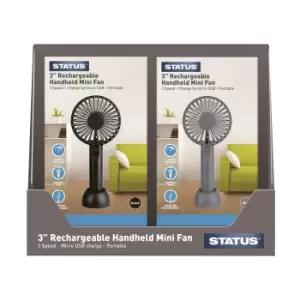 Image of Status 3.0" USB Hand Held Fan