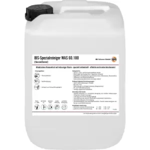 Image of IBS Scherer WAS 60.100 special cleaning solution/resin remover, 20 l canister, pH value < 13