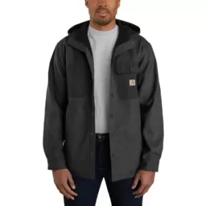 Image of Carhartt Mens Wind & Rain Relaxed Fit Bonded Shirt Jacket S - Chest 34-36' (86-91cm)