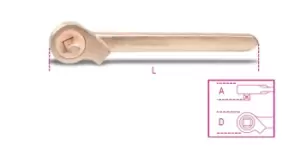 Image of Beta Tools 921 BA/50 Spark-Proof 1/2" Dr Push-Through Square Ratchet 009210850