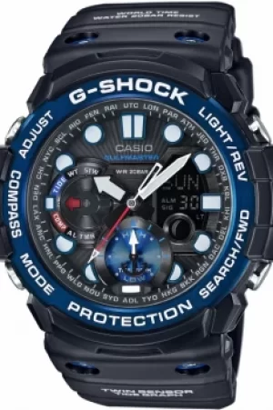 Image of Mens Casio G-Shock Gulfmaster Alarm Chronograph Watch GN-1000B-1AER