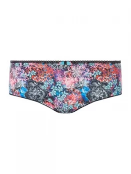 Image of Freya Forest song floral short Black
