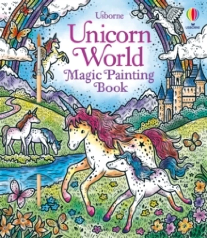 Image of Unicorn World Magic Painting Book Paperback / softback